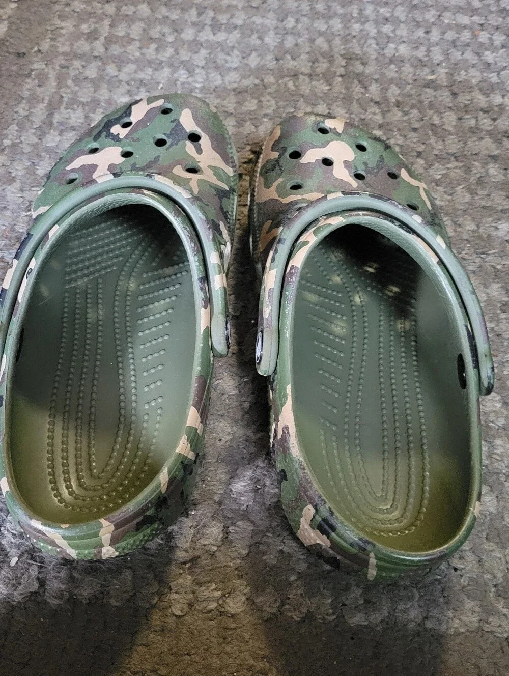CROCS Mens Camoflauge Clogs